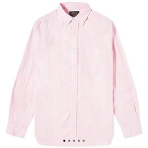 NWT BEAMS Plus Button Down Oxford Shirt
